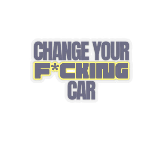 Change Your Car Sticker