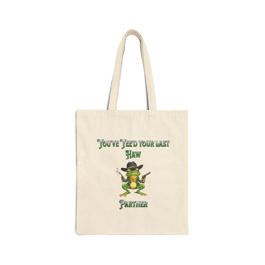 YeeHaw Canvas Tote Bag